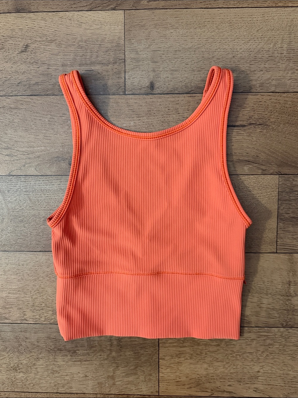 Lululemon NO SIZE Power Pivot Crop Tank Top Workout Fitness Vibrant Trendy Cute